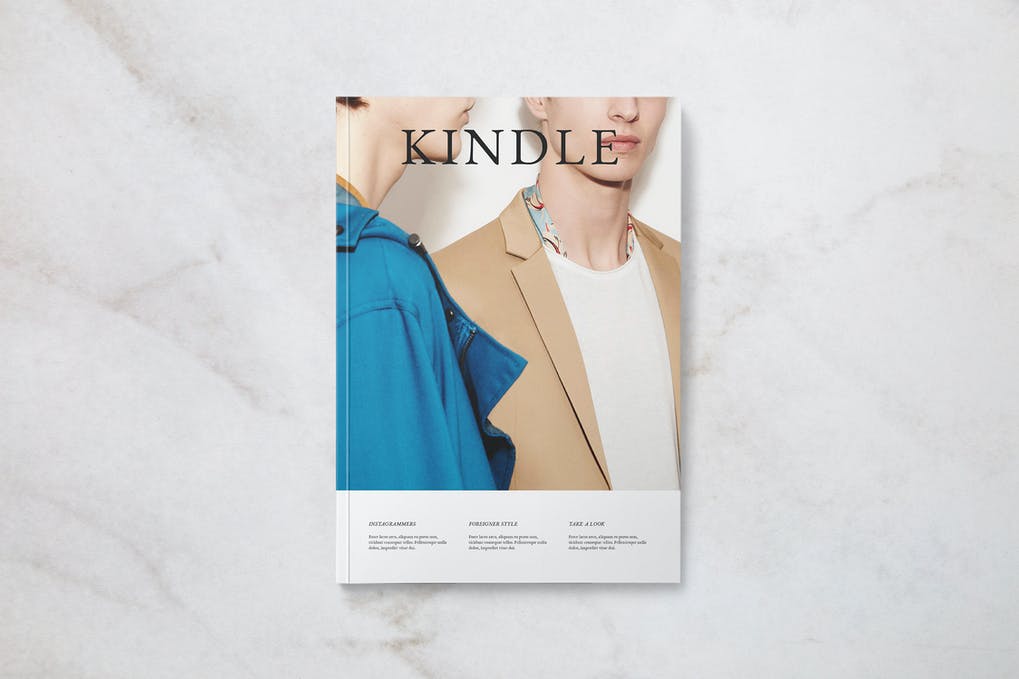 Kindle Magazine graphicriver.net