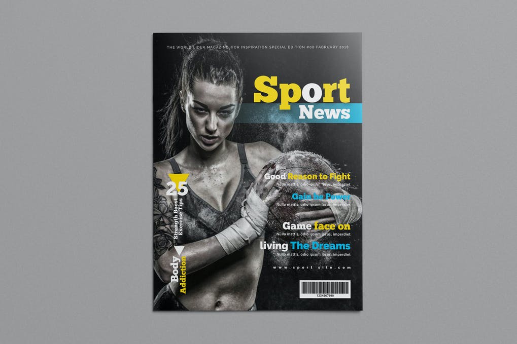 Sport Magazine graphicriver.net