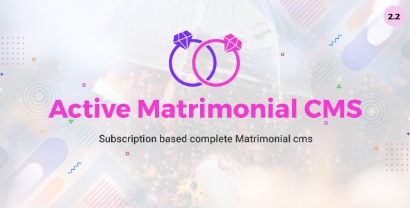 Active Matrimonial CMS v2.7