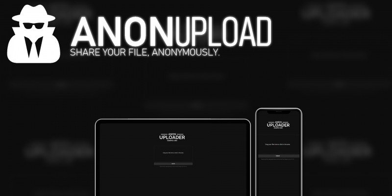 AnonUpload - Anonymous Upload Website 12 February 2021