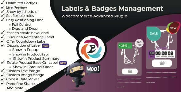 WooCommerce Advance Product Label and Badge Pro v1.8.0