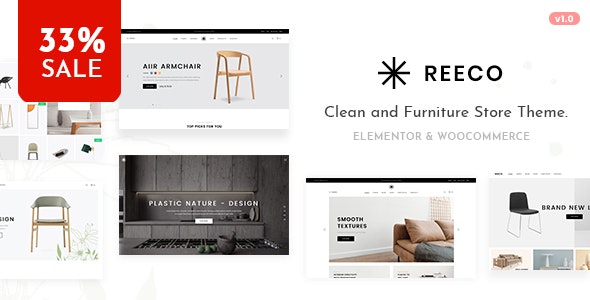 Reeco - Furniture WooCommerce WordPress Theme v1.0.1