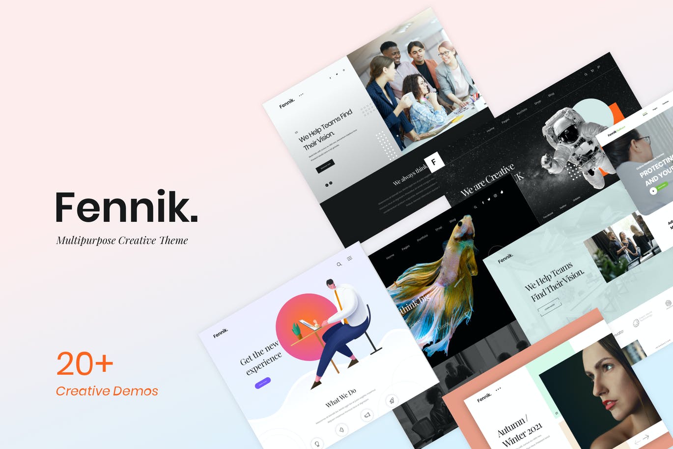 Fennik - Multipurpose Creative WordPress Theme v1.0.3