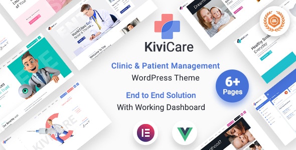 KiviCare - Medical Clinic & Patient Management WordPress Theme v1.4.1